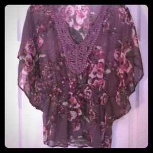 Candies Floral Boho Blouse